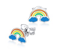 Cutie Rainbow Kid Stud Earring STE-649